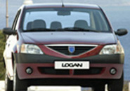 Red Logan car