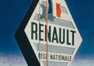 Nationalised Renault sign