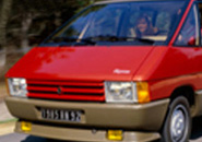 Early red Renault Espace I
